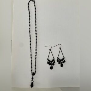 Elegant Black Jewelry Set